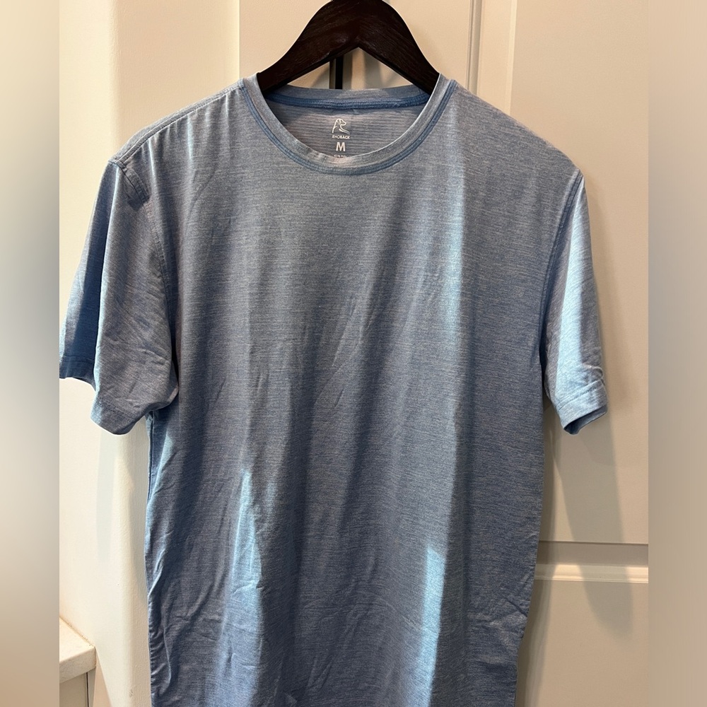 Rhoback performance Blue t-shirt. Size medium.